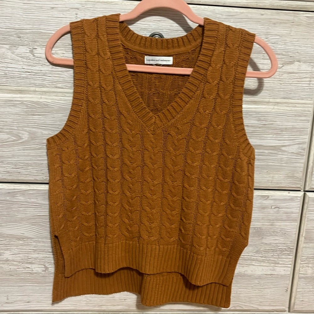 Cupcakes & Casmere sweater vest